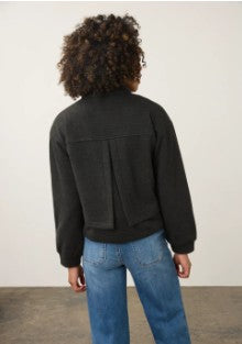 FDJ Bomber Knit Jacket Charcoal 11103281