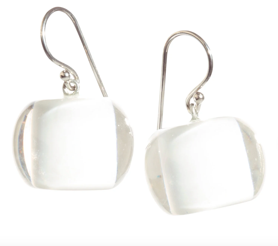 Zsiska Bliss Bead Earrings White 1370501WHITQ00