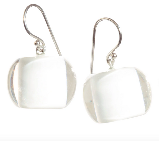 Zsiska Bliss Bead Earrings White 1370501WHITQ00
