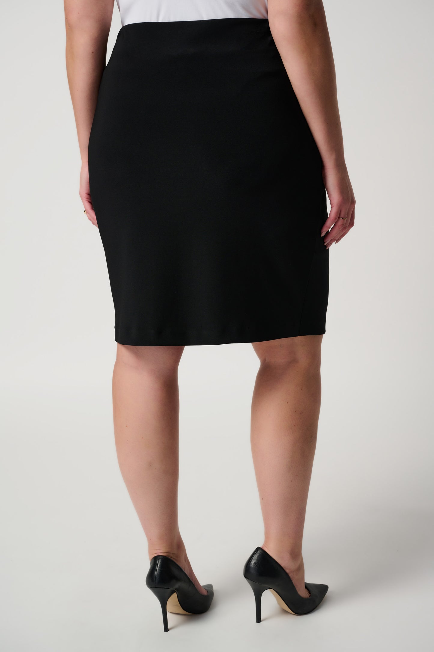 Joseph Ribkoff Knee Length Skirt Black 153071