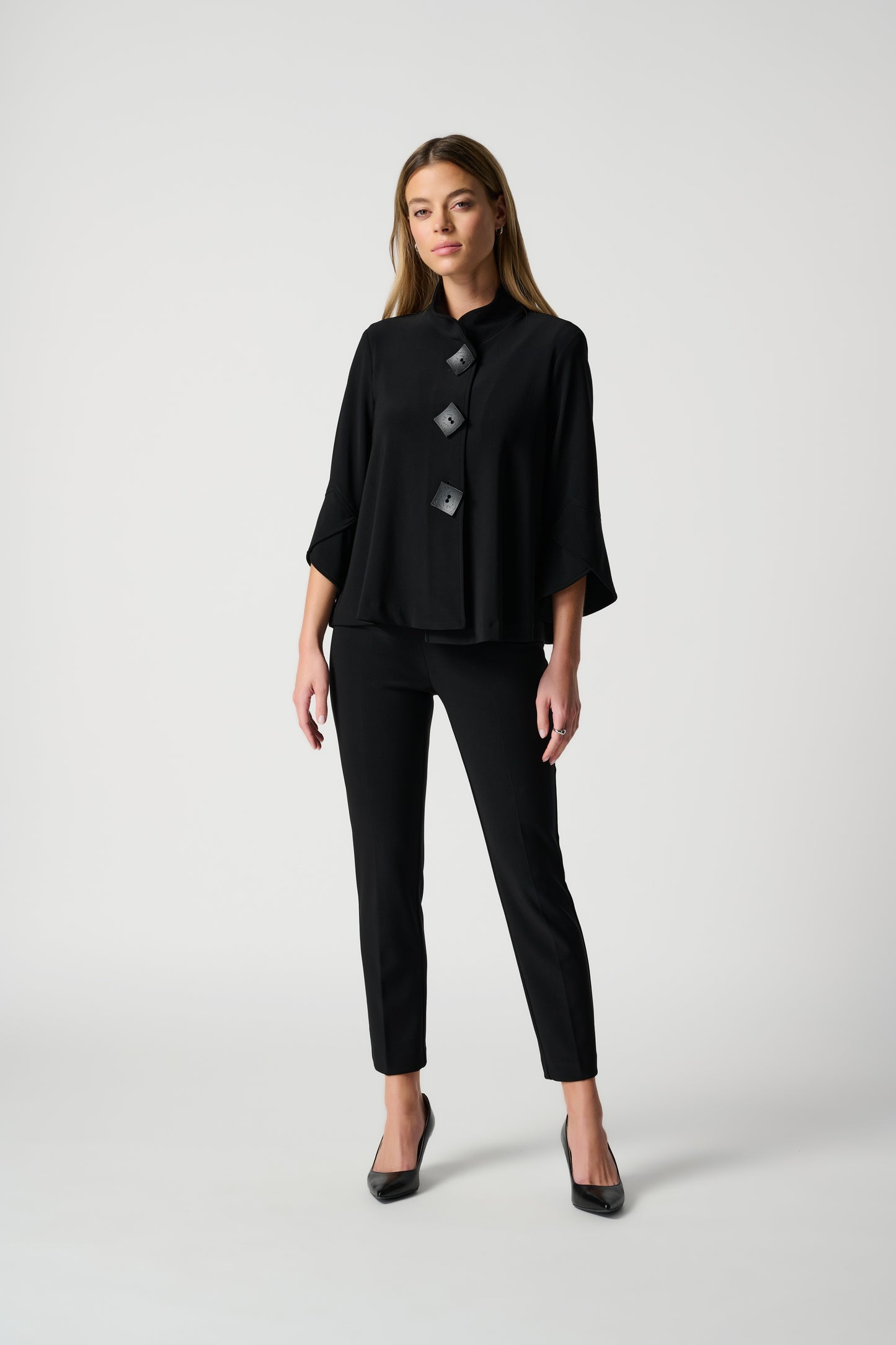Joseph Ribkoff Classic Cropped Pant Black 181089