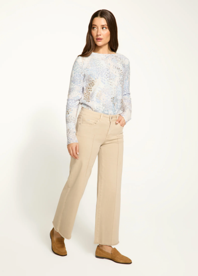 FDJ Olivia Wide Ankle Pant Sandstone 2201511