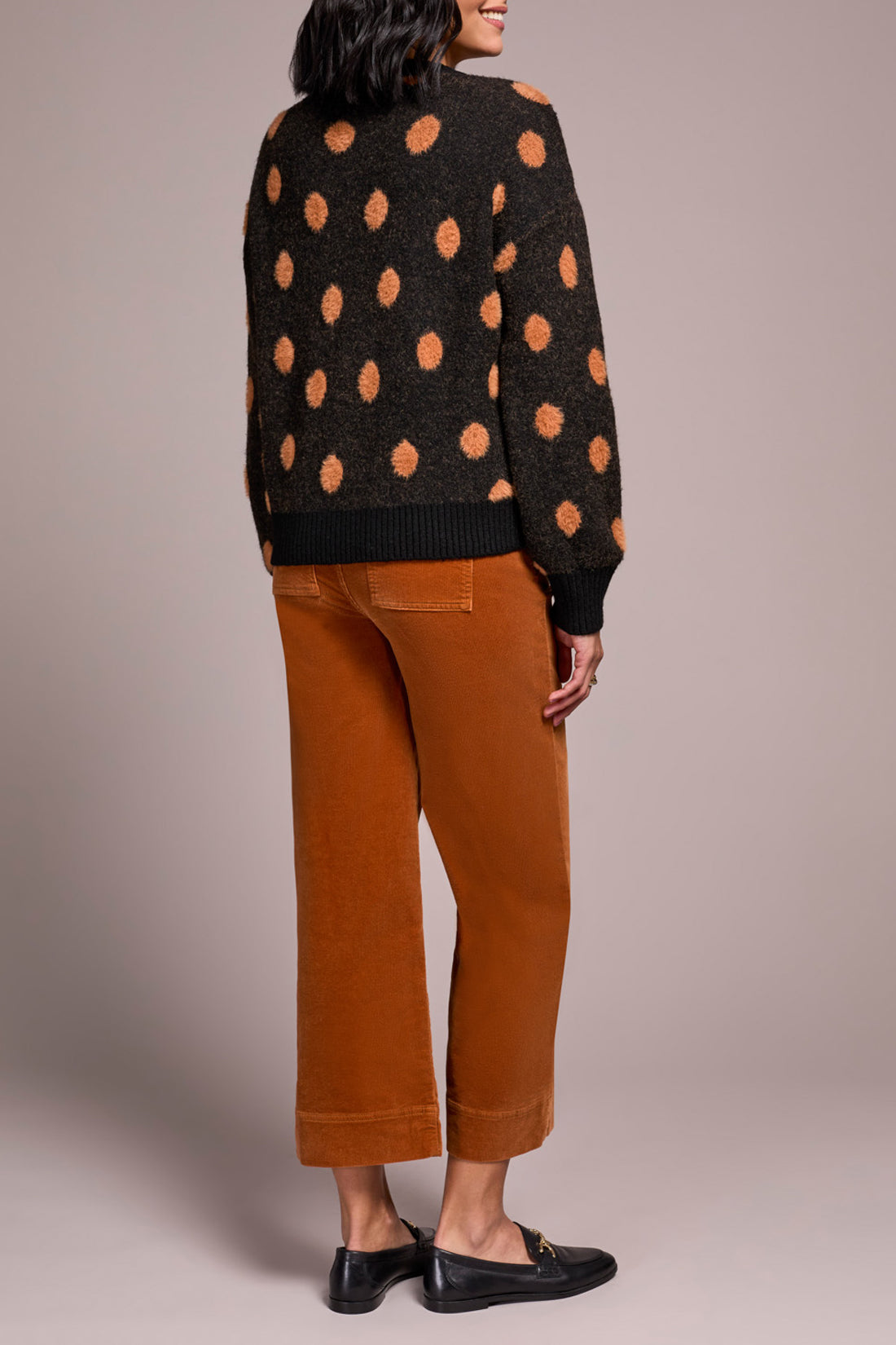 Tribal Long Sleeve Crewneck Sweater Black 22970-8356-0002
