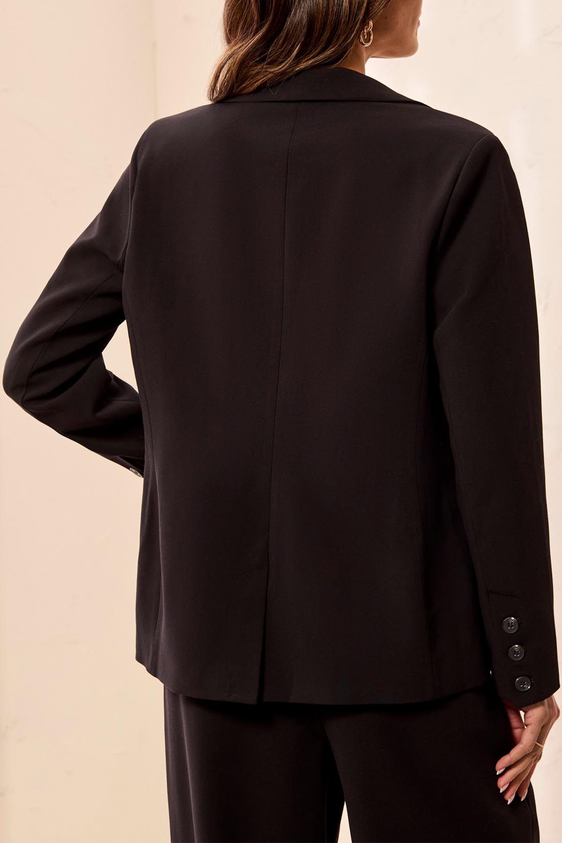 Tribal L/S Lined Blazer Black 23710-8410-0002