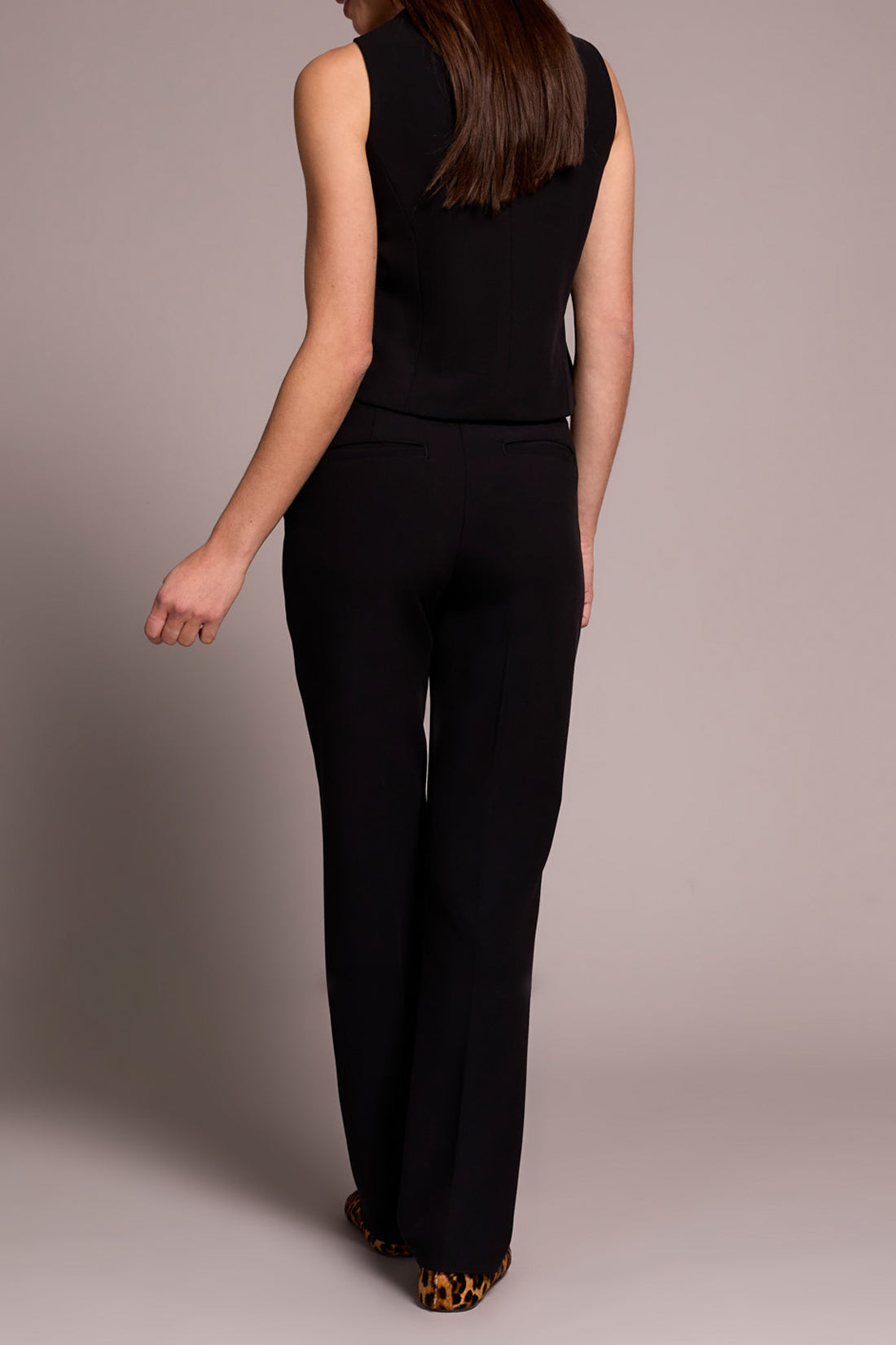 Tribal Fly Front Trouser Black 24000-8150-0002