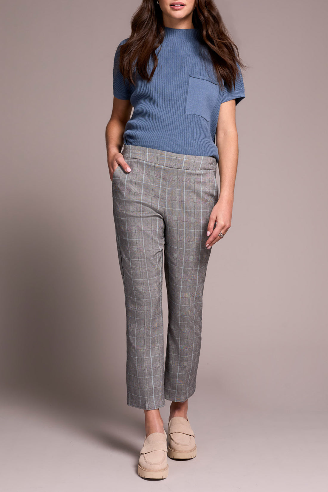 Tribal Pull-On Capri Mistblue 24010-8331-3270