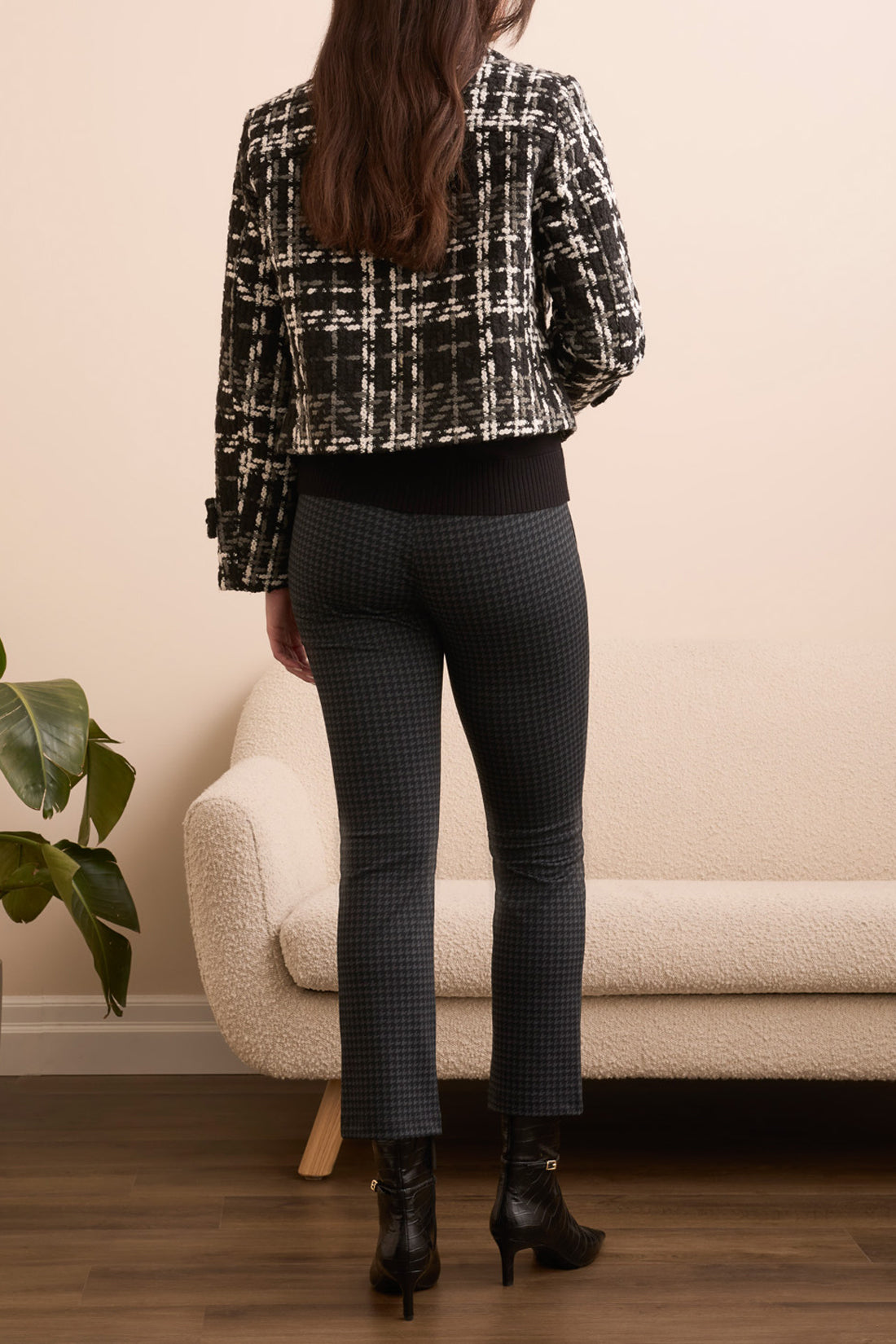 Tribal L/S Lined Blazer w/Pockets Black 24070-8295-0002