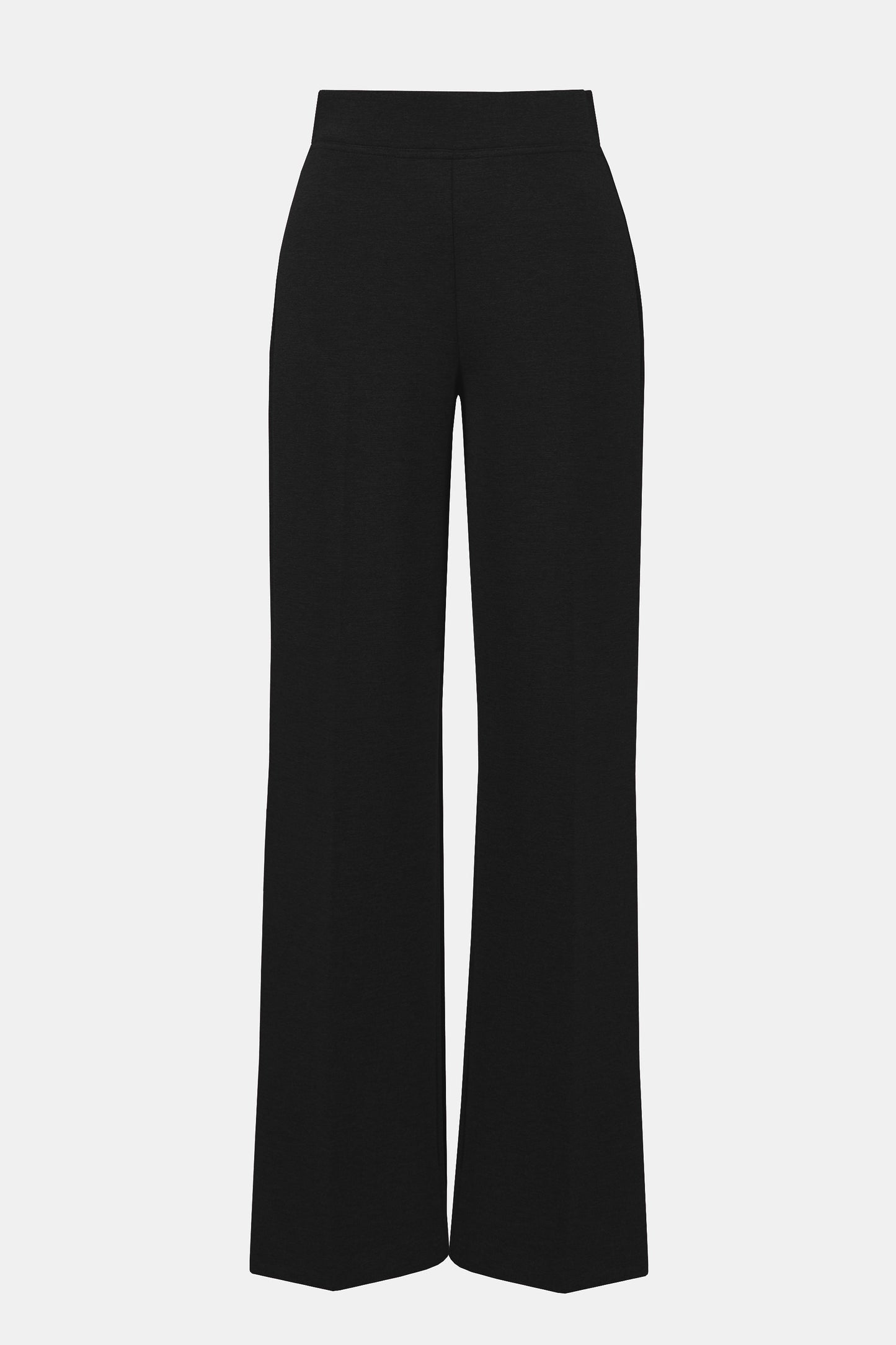 Joseph Ribkoff Scuba Jersey Wide-Leg Pull-On Pants Black 253300