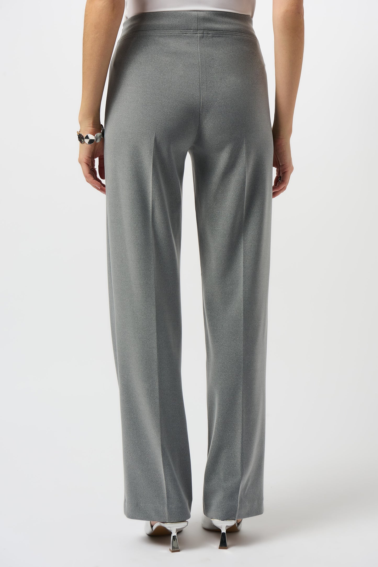 Joseph Ribkoff Wide Leg Pants Grey Melange 253303