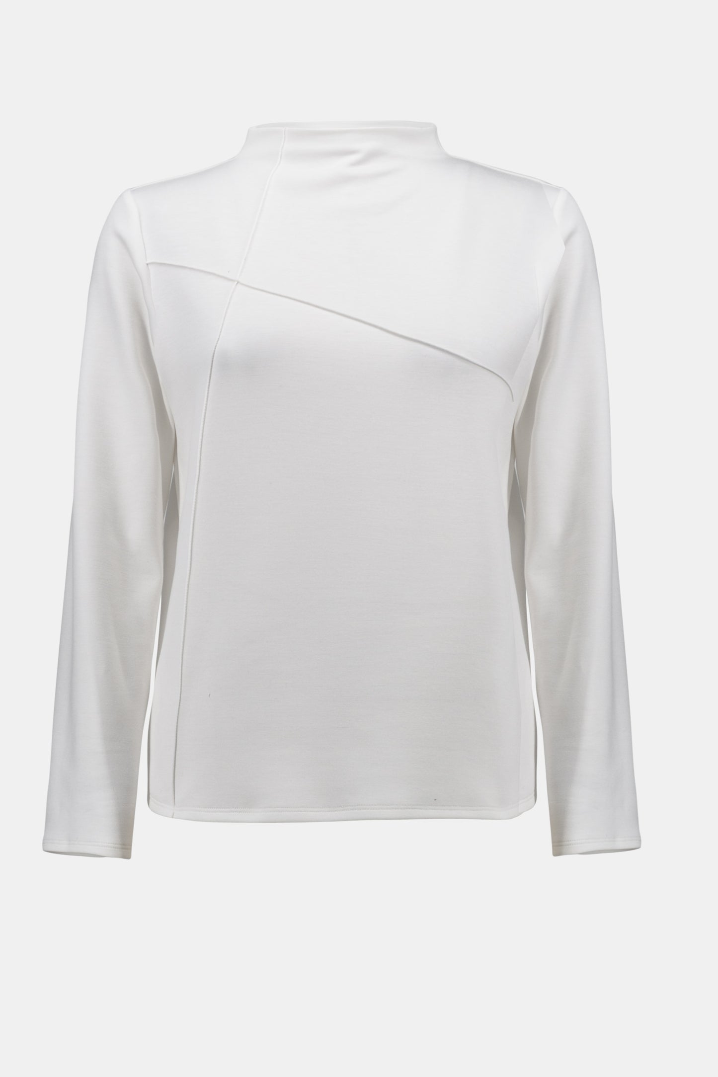Joseph Ribkoff Scuba Jersey Straight Top Off White 254034