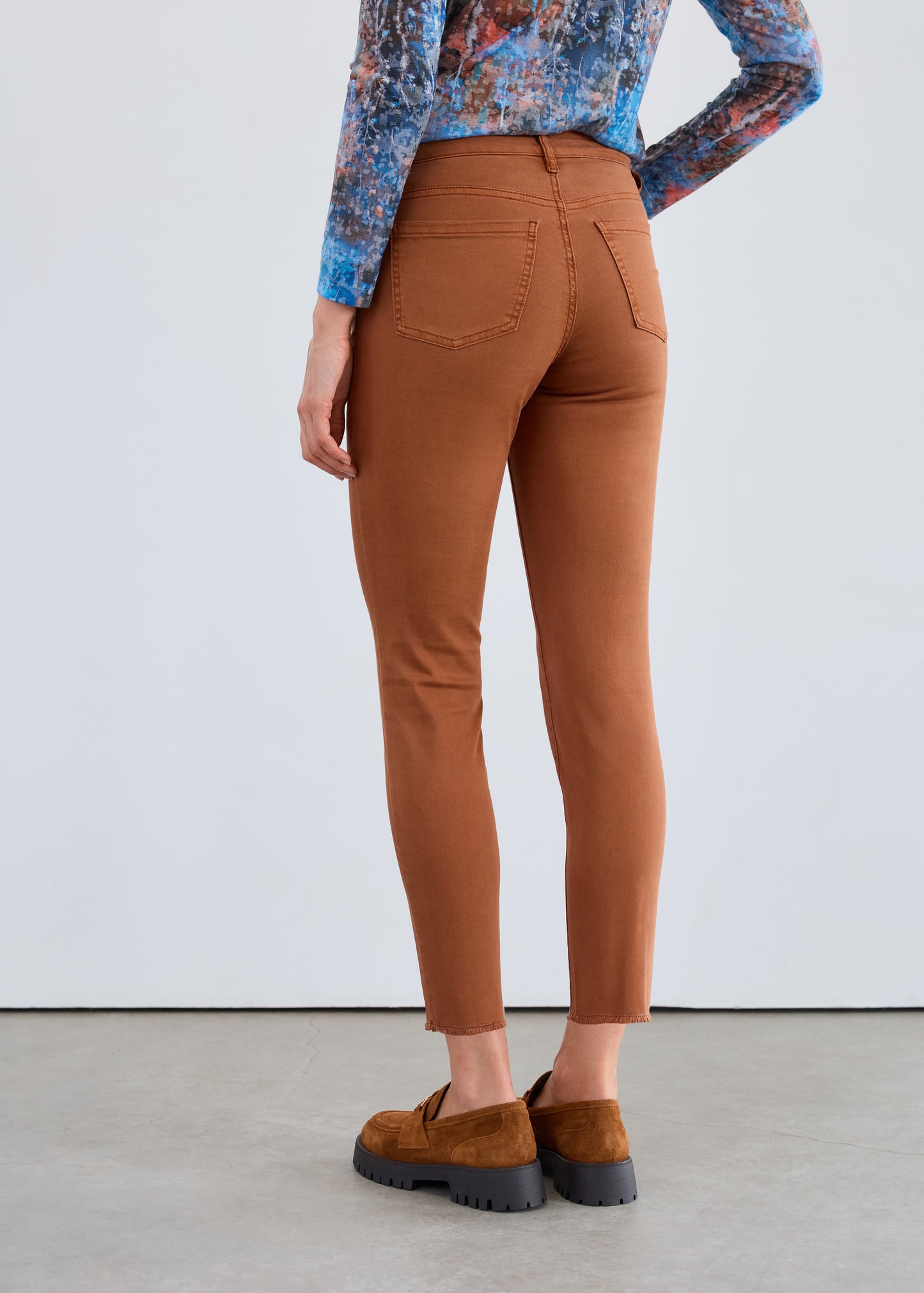 FDJ Olivia Slim Ankle Pant Bronze 2682511