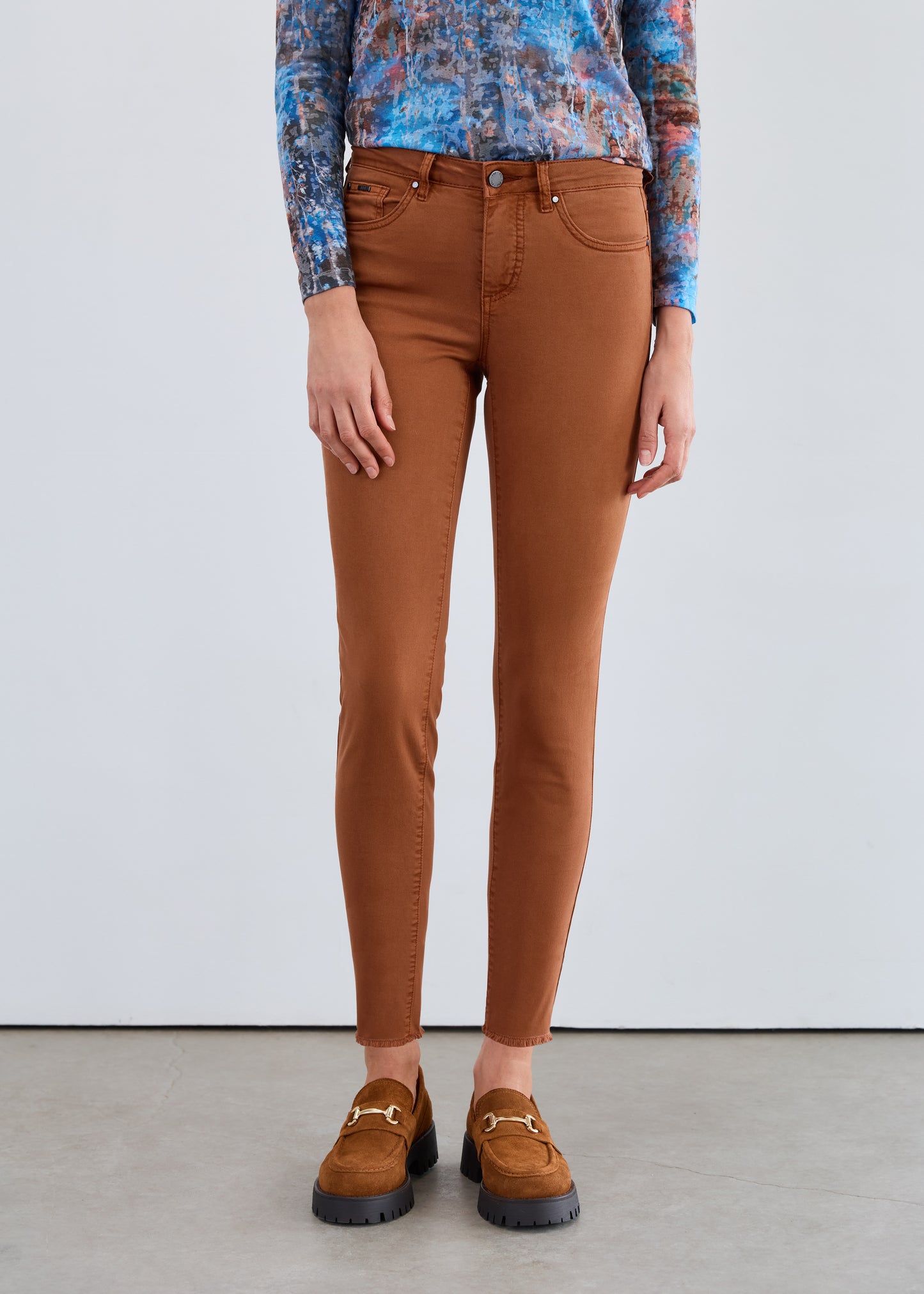 FDJ Olivia Slim Ankle Pant Bronze 2682511