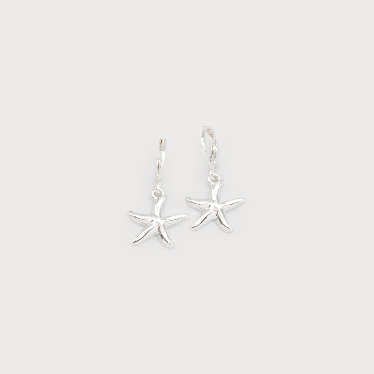 Caracol Small Pendant on Hoops 2711-SLV-S