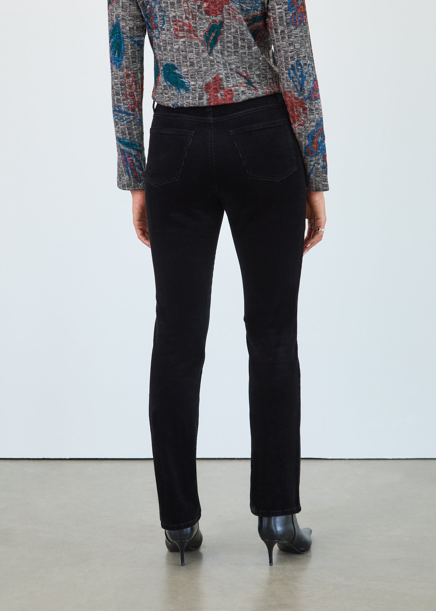 FDJ Olivia Bootleg Corduroy Pant Black 2812491