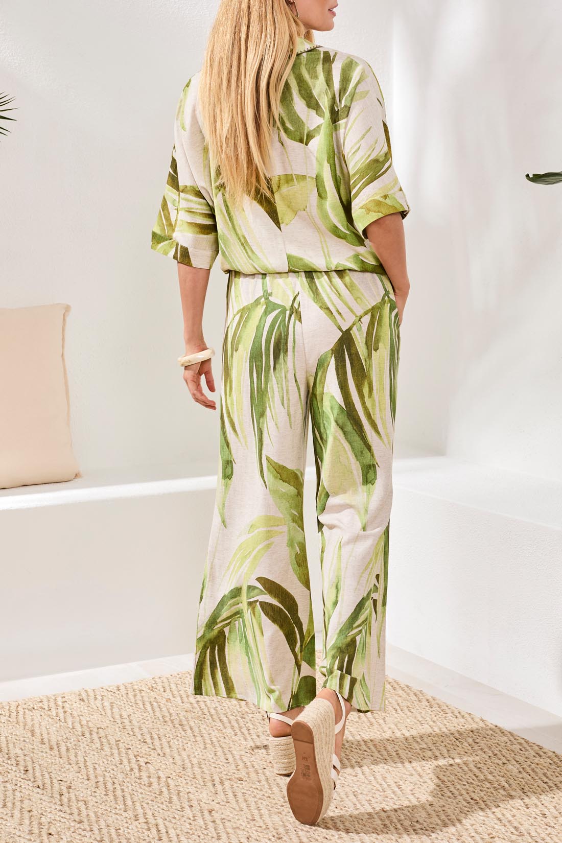 Tribal Pull On Ankle Pant w/Pintucks Mintlead 30700-8393-0584