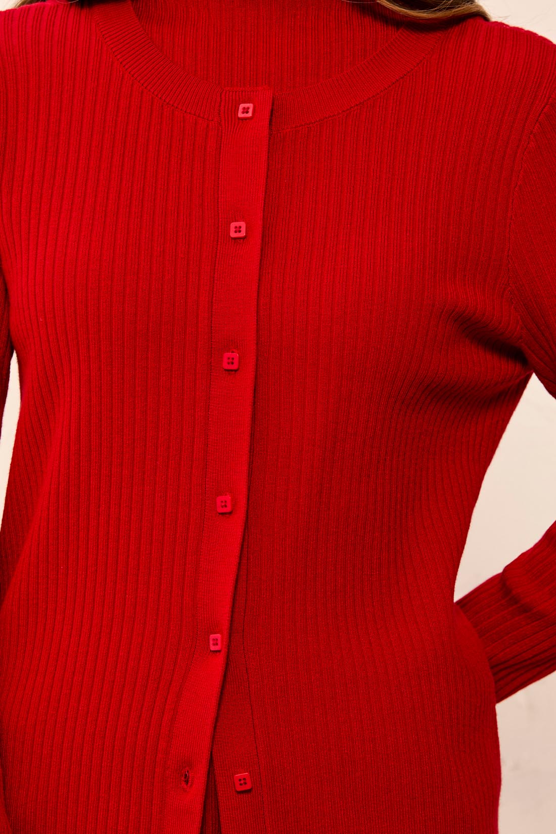 Tribal Long Sleeve Sweater Cardigan Chili Pepper 31230-835-3396