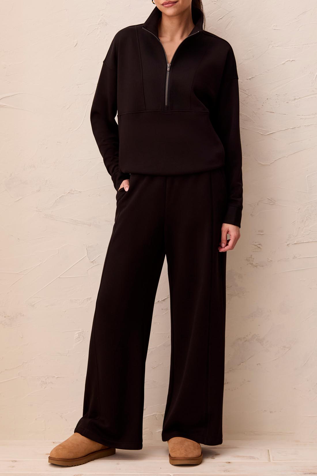 Tribal Pull On Ankle Pant w/Pockets Black 31380-3390-0002