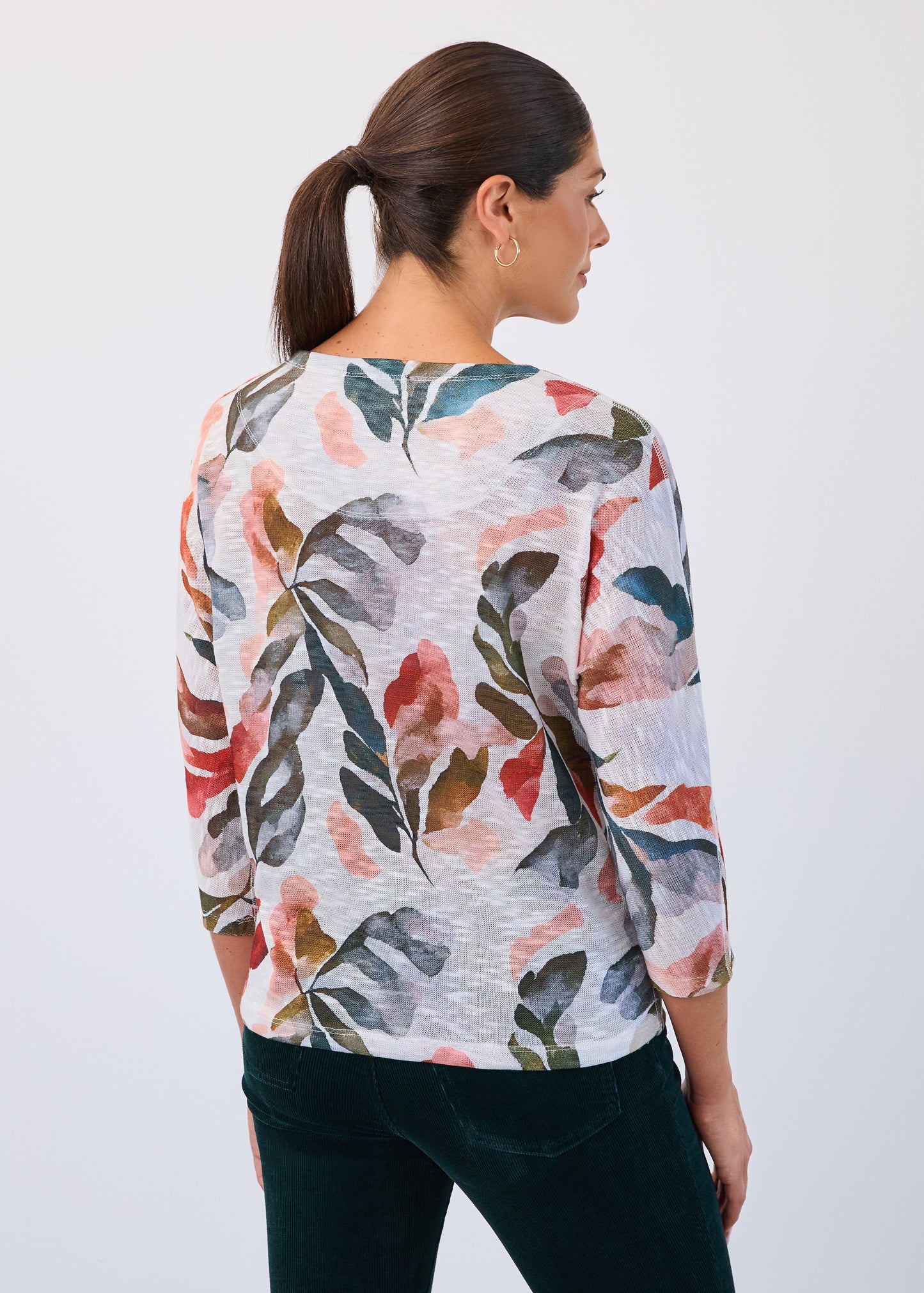 FDJ Loose Fit Dolman Sleeve Top Acanthus 3411955