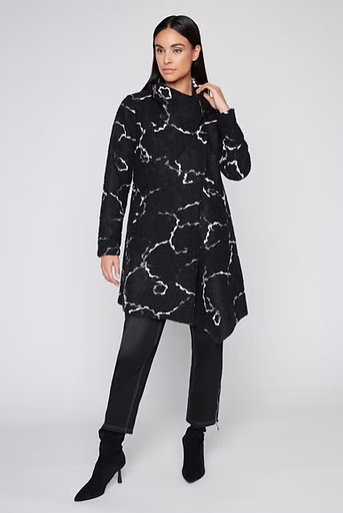 Compli K Knit Coat Black 36597