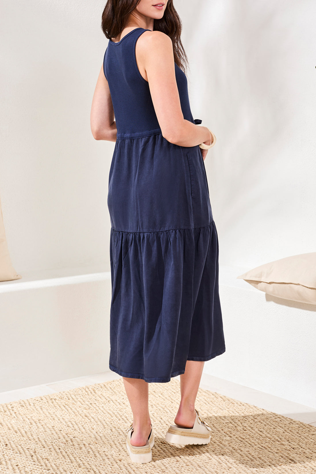 Tribal Mixed Media Dress Nautical 57760-5248-2474