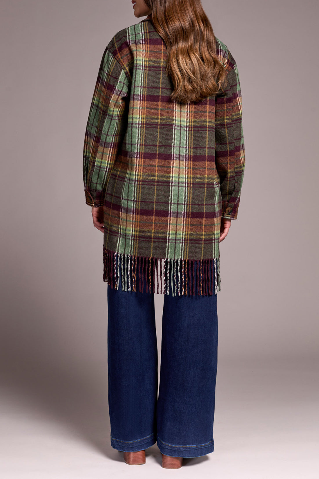 Tribal Jacket w/ Fringe Hem Passion Plum 59810-4466-2034