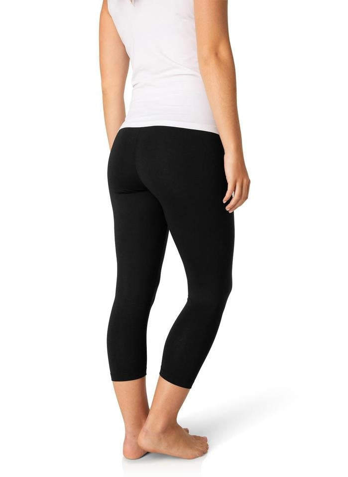 Base Level Ycarus Capri Leggings Black 6000025