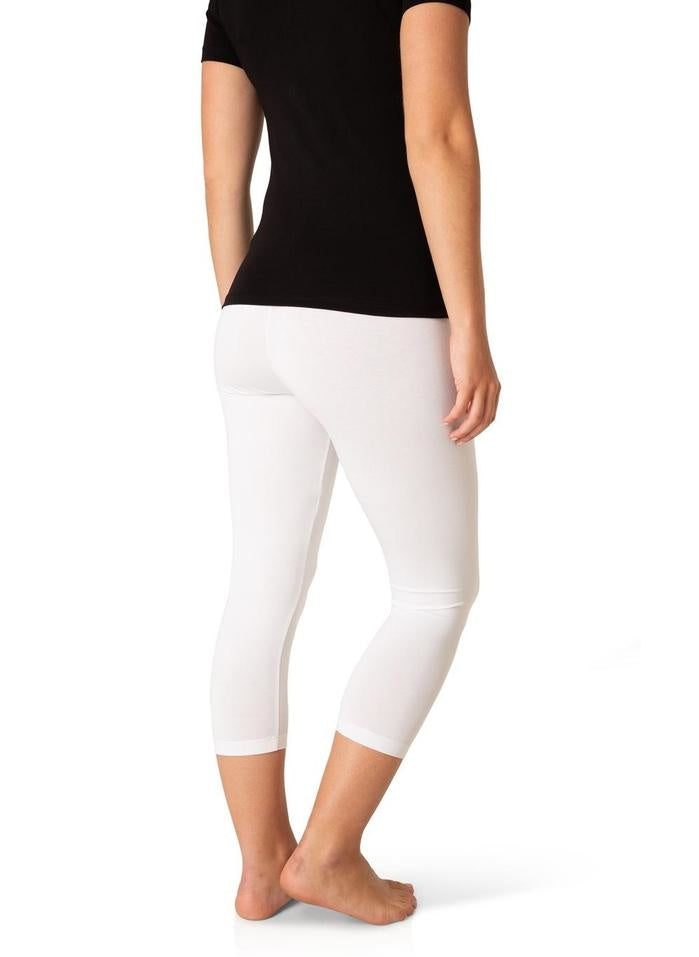 Yest Ycarus Capri Leggings White 6231B