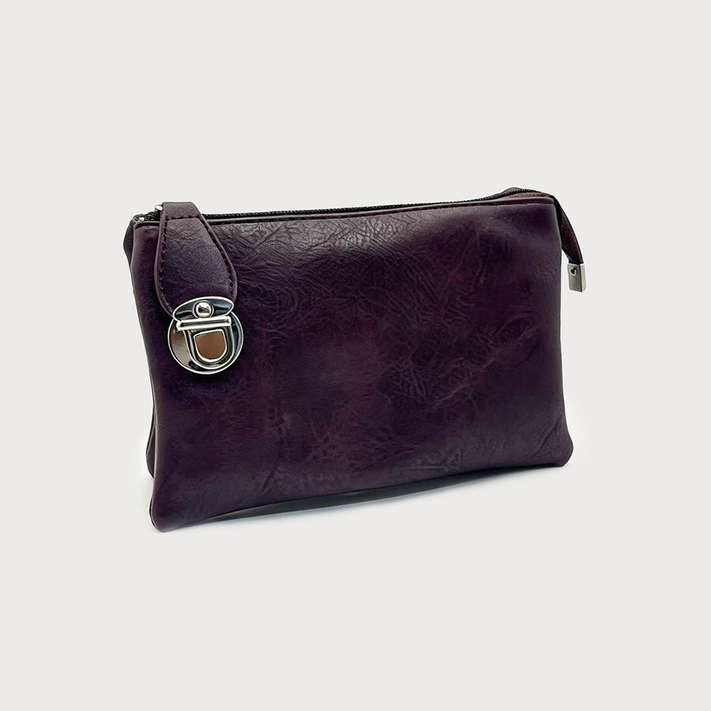 Caracol XBody Bag Multi Pocket Plum 7012-PLM