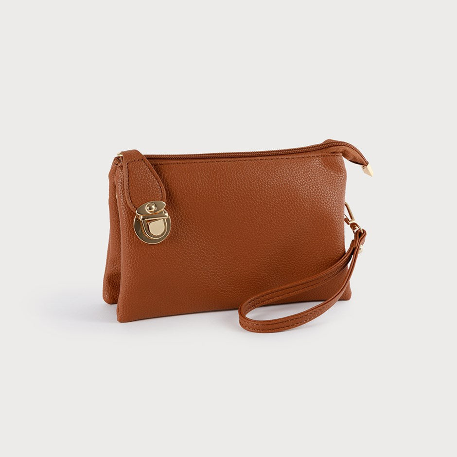 Caracol XBody Bag Multi Pocket Tan 7012-TAN