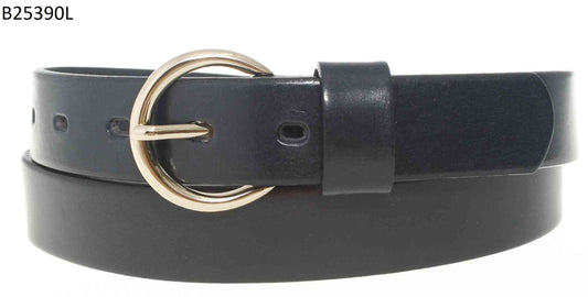 Medike Landes Italian Leather Belt Navy 25390