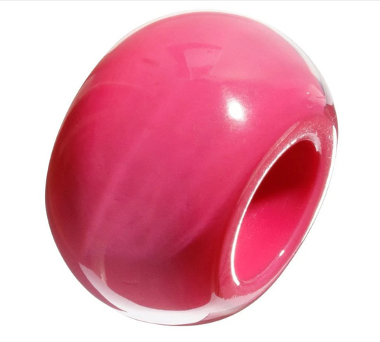 Zsiska Bliss Series Round Bead Fuchsia BFUCH