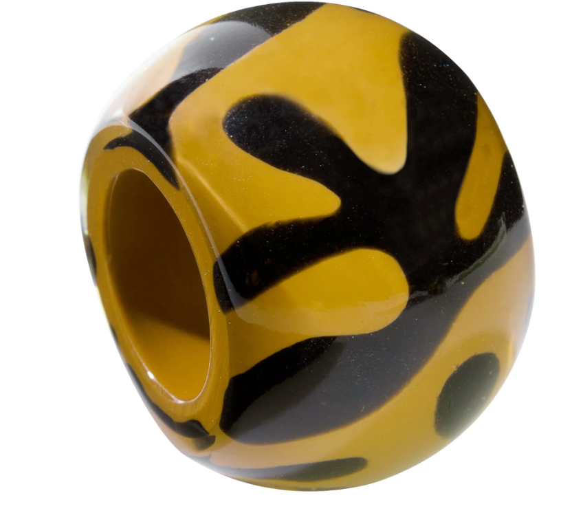 Zsiska Bliss Series Round Bead Gold/Black MUSEE57