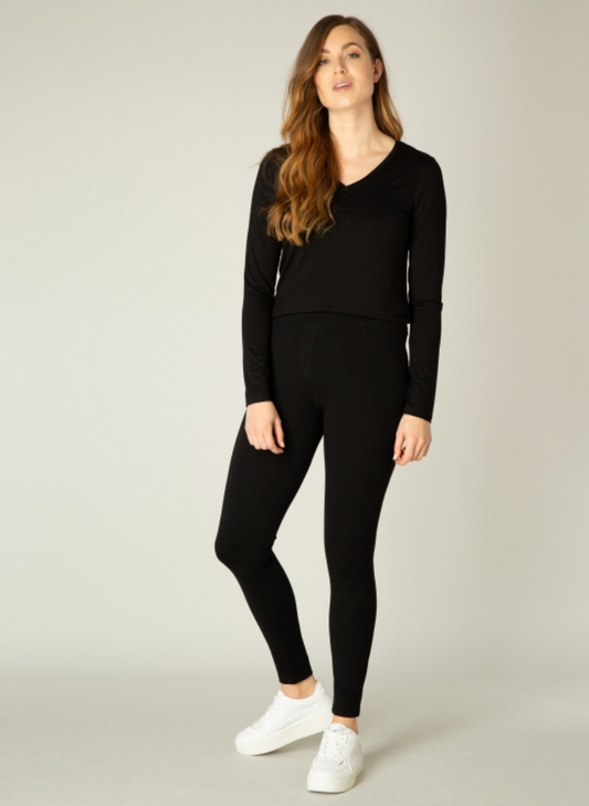 Base Level Ornika Treggings Black 6000005