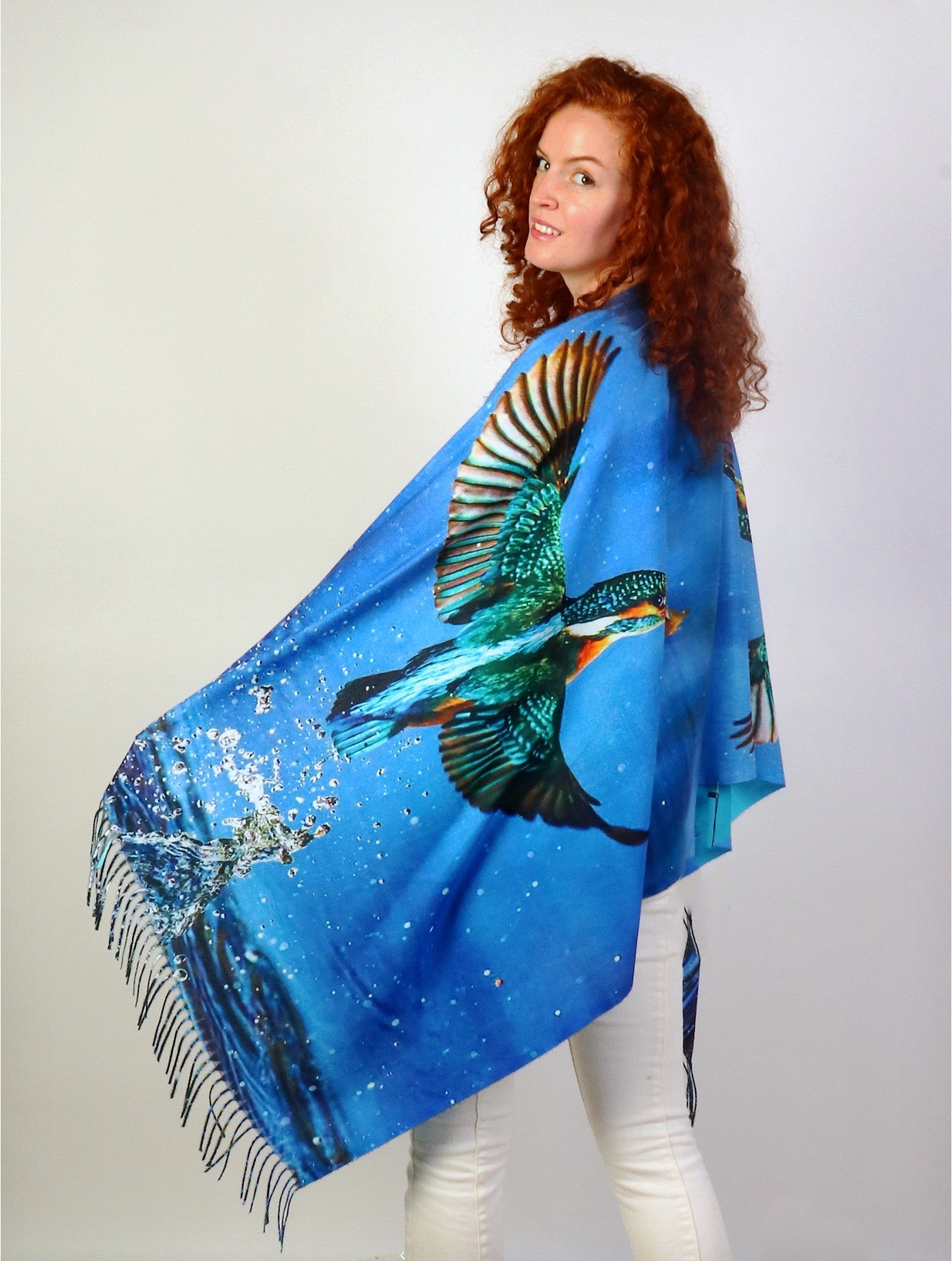 Cherie Bliss Oil Painting Scarf SF2008