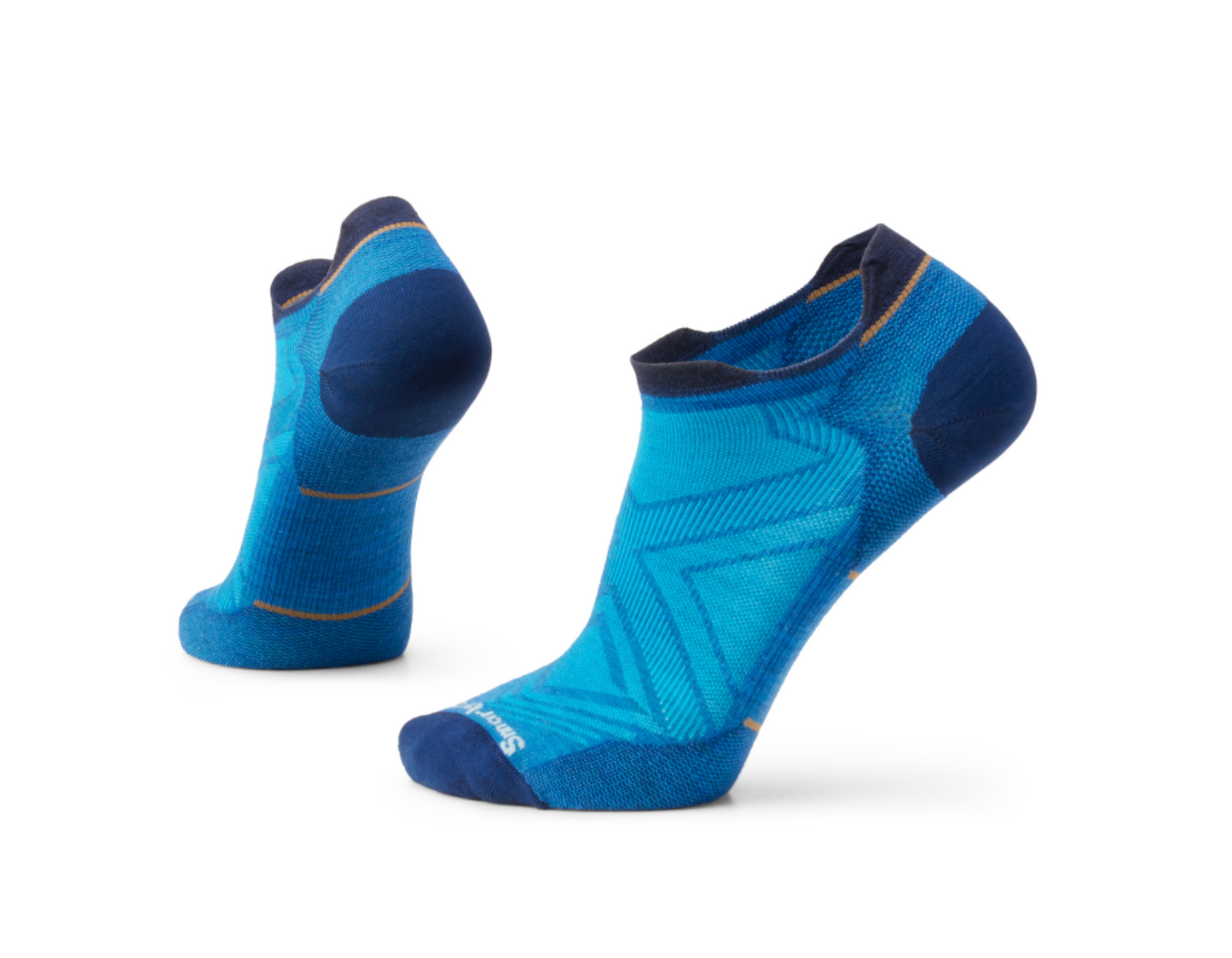 Smartwool Run Zero Cushion Unisex Low Ankle Socks Laguna Blue SW001651J961