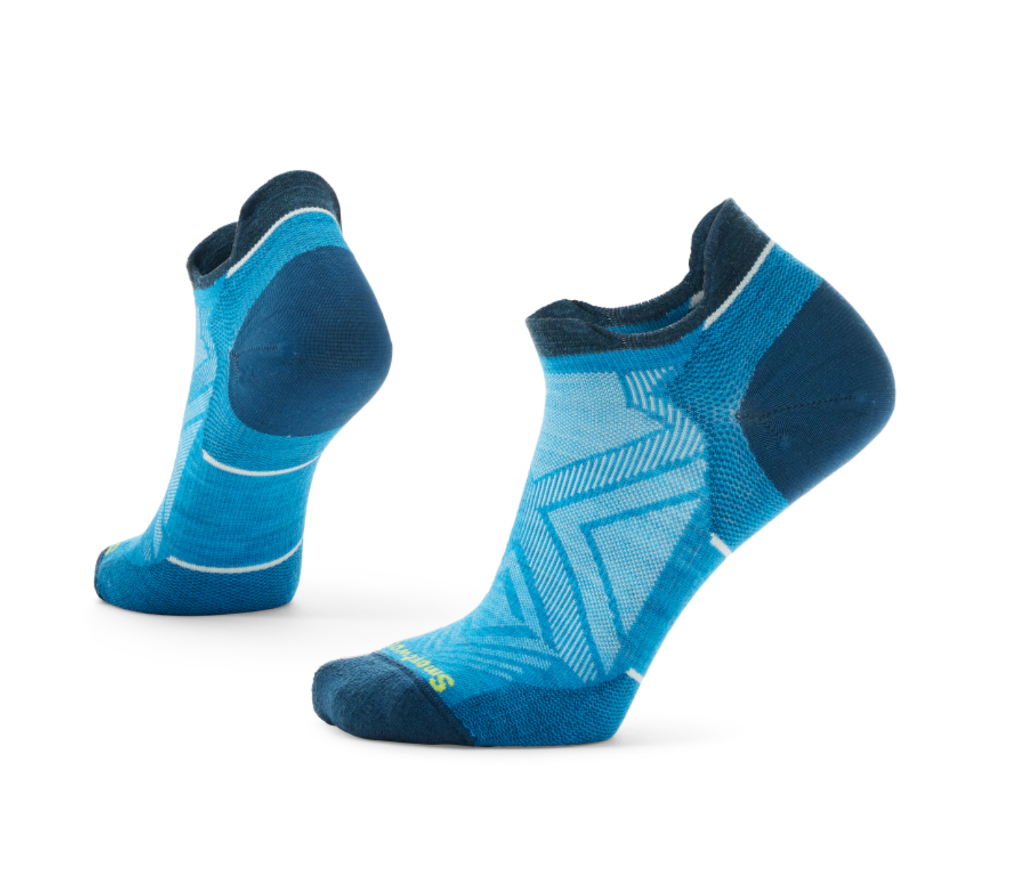 Smartwool Run Zero Cushion Low Ankle Socks Ocean Abyss SW001668E211