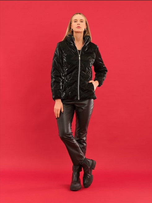 Dolcezza Luxe Woven Jacket Black 75805