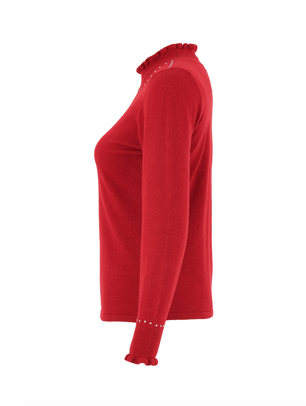 Dolcezza Knit Pullover Red 75309