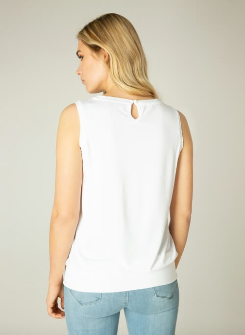 Base Level Yasmin Top White 6000032