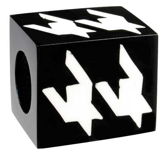 Zsiska Bliss Musee Series Square Bead Black/White MUSEE4
