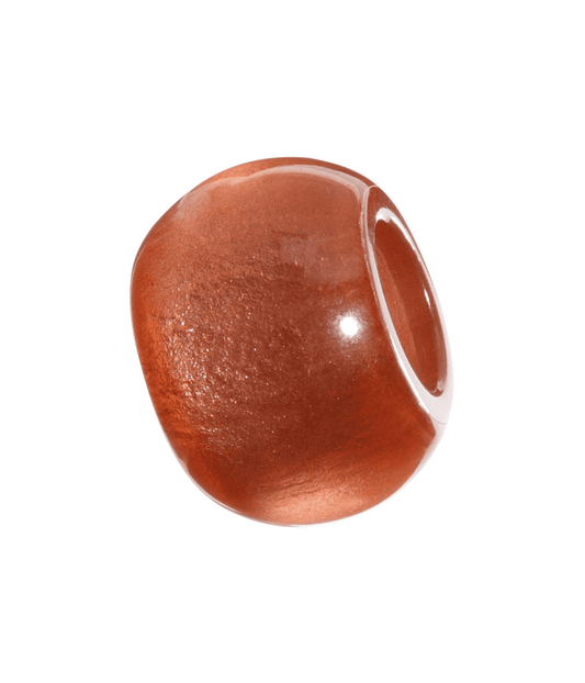 Zsiska Bliss Series Round Bead Metallic Copper BCF00
