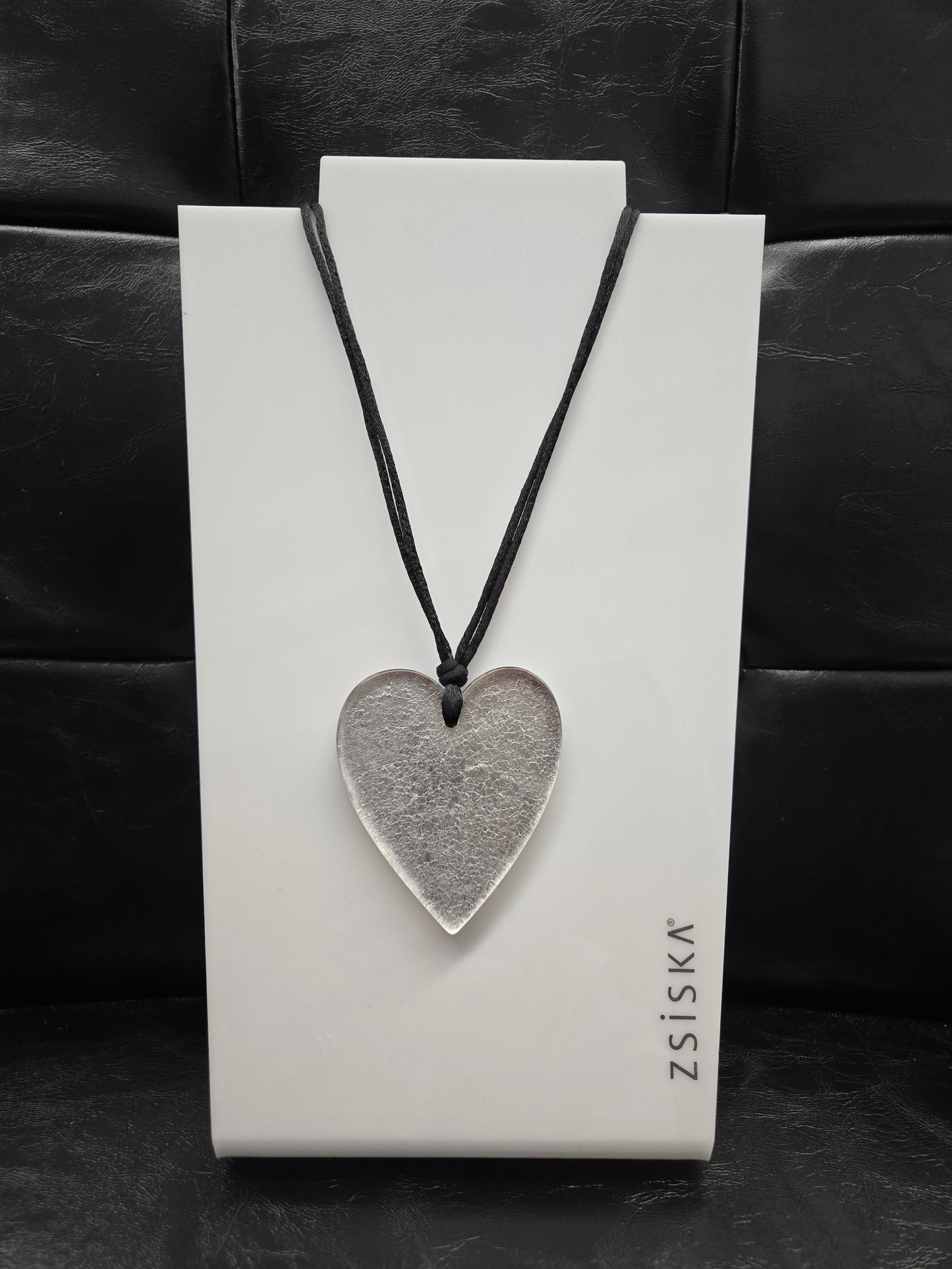 Zsiska Large Heart Pendant Silver Leaf 5060203000Q00