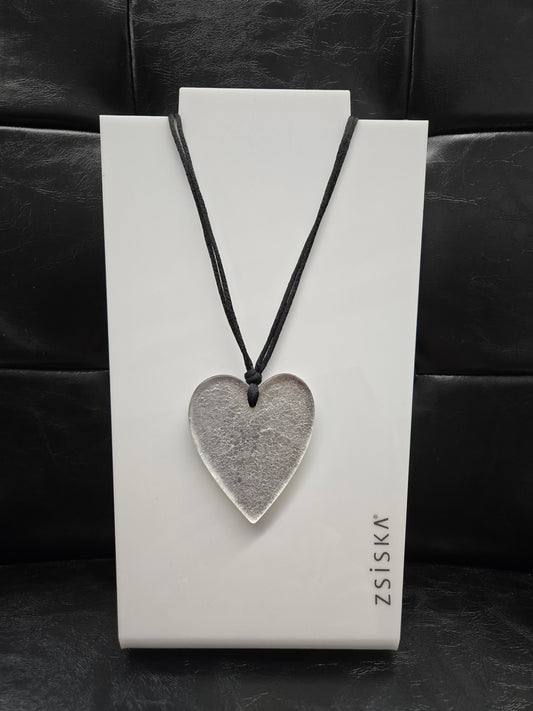 Zsiska Large Heart Pendant Silver Leaf 5060203000Q00