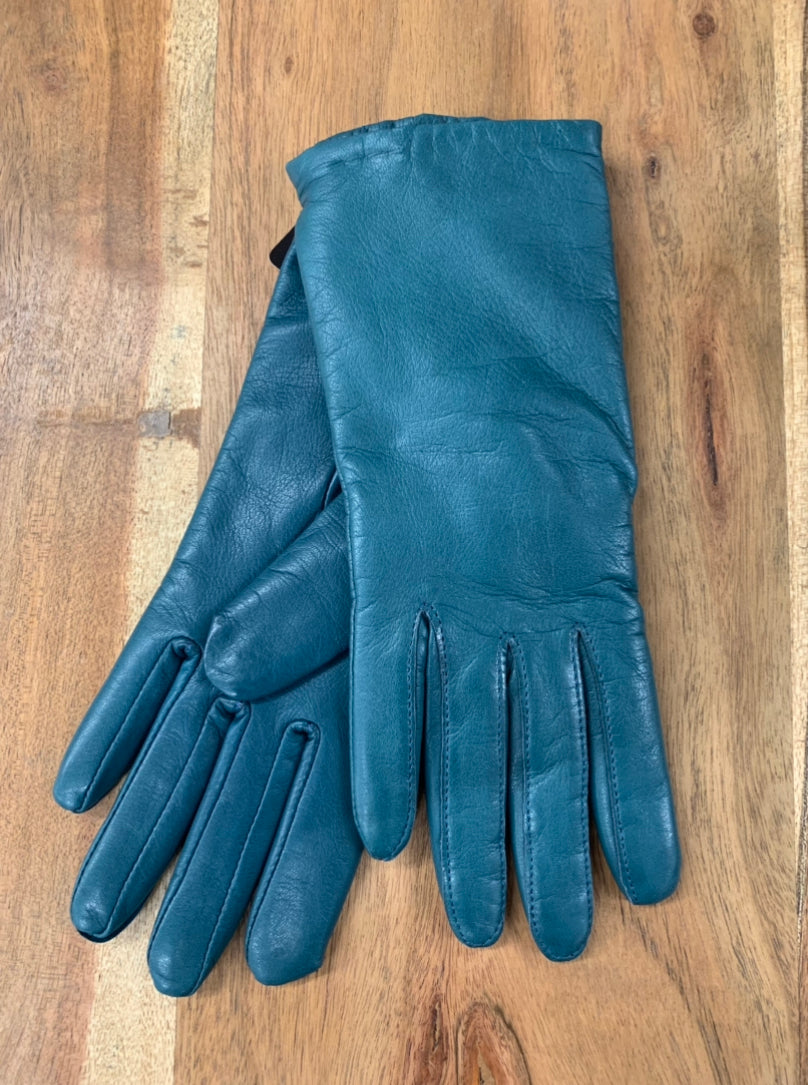 Albee Lambskin Gloves 113-600IT Teal