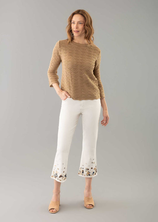 Lisette L Miracle Sweater with Camisole Wheat 1131498