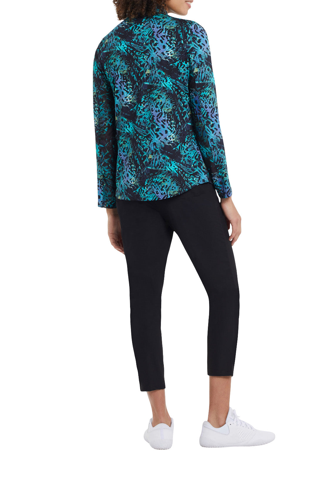 Tribal Pull On Capri Black 12070-3668-0002