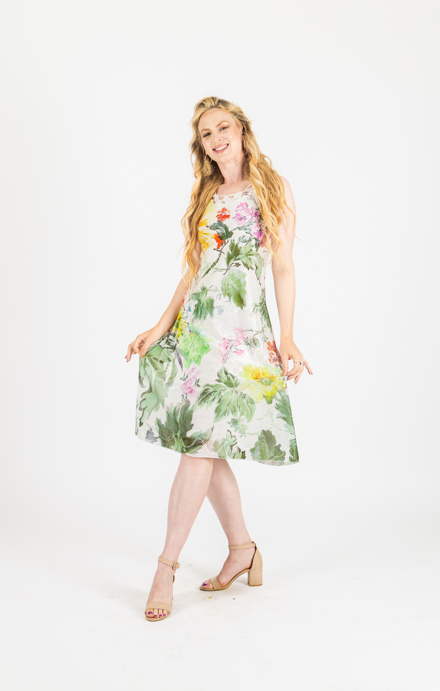 Funsport/Cativa Sleeveless Dress Vintage Floral 126143