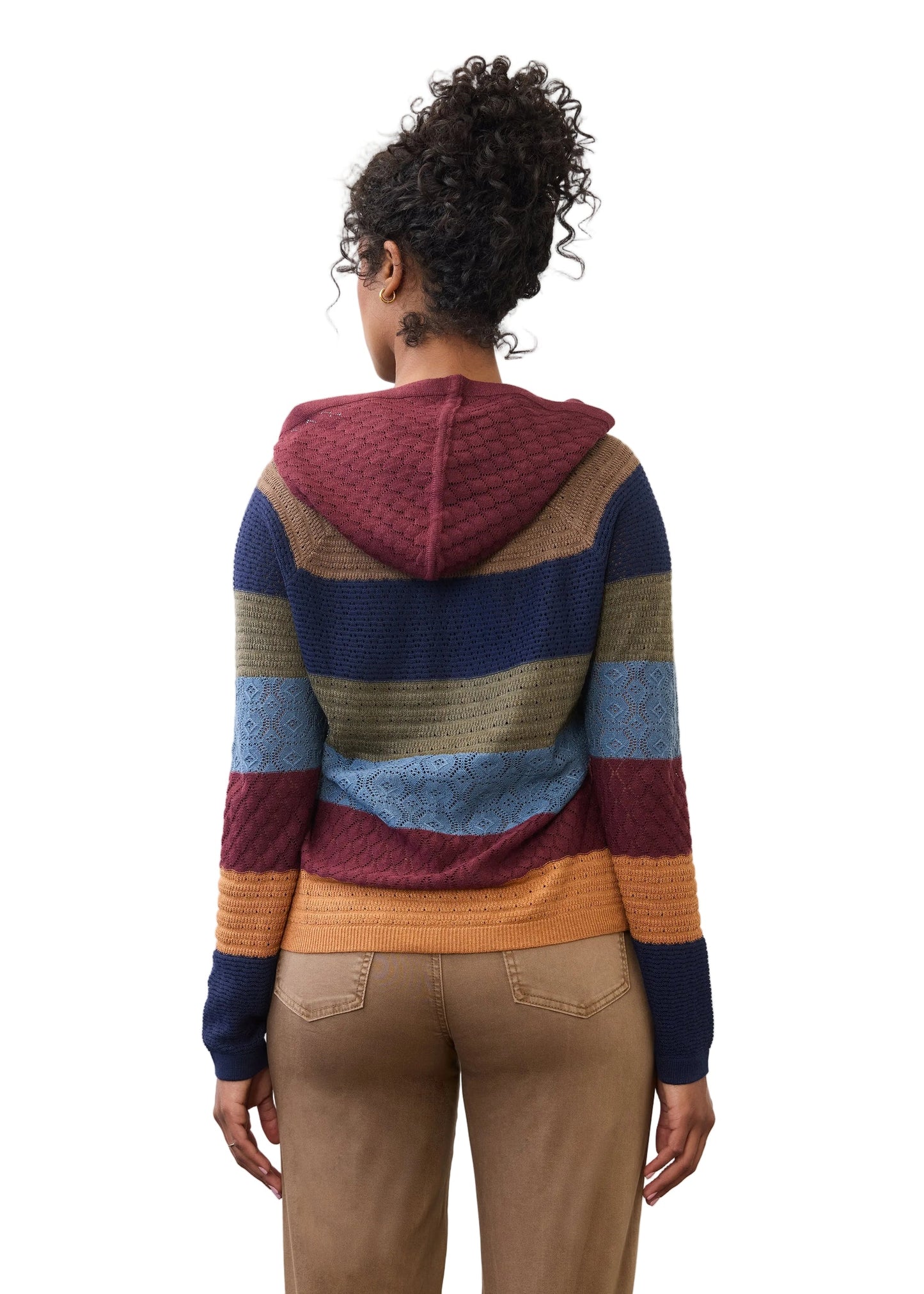 FDJ Hooded Stripe Sweater Multi 1274246