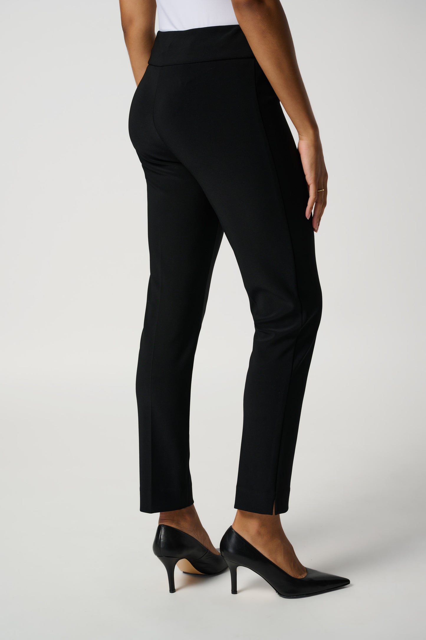 Joseph Ribkoff High Waist Slim Fit Pants  Black 144092