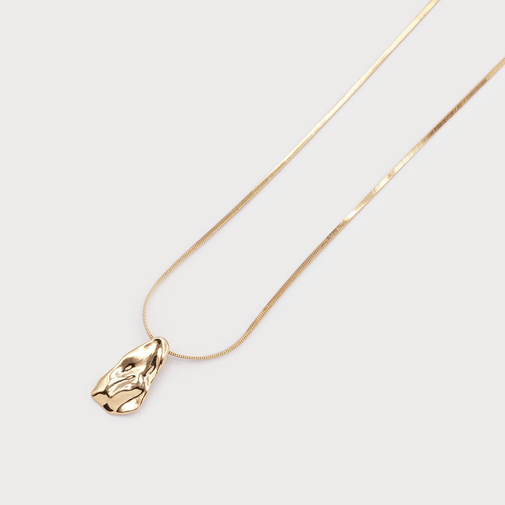 Caracol Intertwined Rings Pendent Gold 1810-GLD